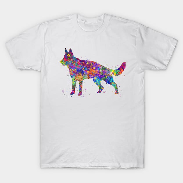 German shepherd dog T-Shirt by Yahya Art